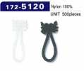 172-5120 Kiểu Bện Dây Cài Khuy Tổng Chiều Dài 30mm (500 Cái Trong Một Gói)