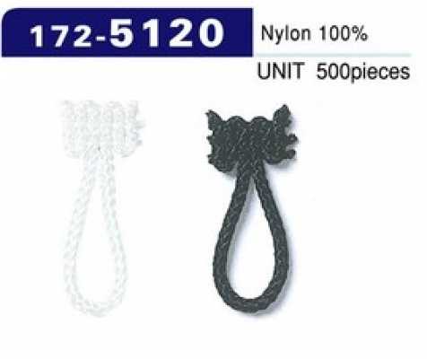 172-5120 Dây Cài Khuy Kiểu Dây Bện Tổng Chiều Dài 30mm (Số Lượng 500)