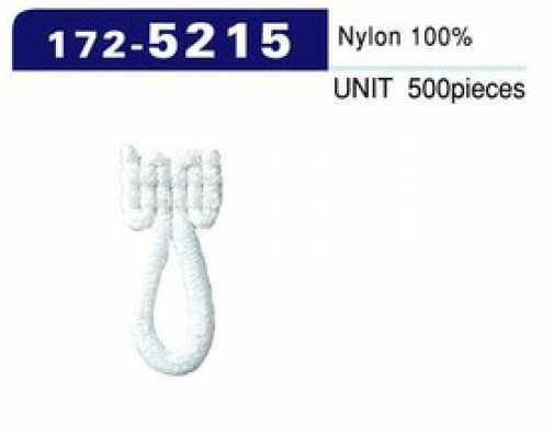172-5215 Dây Cài Khuy Loại Nylon Woolly Cỡ Trung (500 Chiếc) Dài 22mm × Rộng 11mm