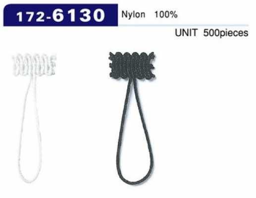 172-6130 Dây Cài Khuy Kiểu Dây Bện Tổng Chiều Dài 40mm (Số Lượng 500)