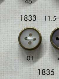 1833 Cúc áo Sơ Mi, áo Khoác Thanh Lịch Và Sang Trọng DAIYA BUTTON Ảnh phụ