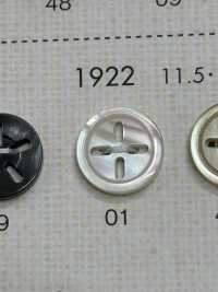 1922 NÚT DAIYA Cúc Polyester 4 Vỏ Trai/sò/xà Cừ Có Thể Thay đổi được DAIYA BUTTON Ảnh phụ