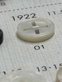 1922 NÚT DAIYA Cúc Polyester 4 Vỏ Trai/sò/xà Cừ Có Thể Thay đổi được DAIYA BUTTON Ảnh phụ