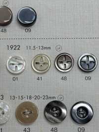 1922 NÚT DAIYA Cúc Polyester 4 Vỏ Trai/sò/xà Cừ Có Thể Thay đổi được DAIYA BUTTON Ảnh phụ