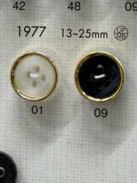 1977 Cúc 4 Lỗ Sang Trọng Lịch Lãm Cho áo Sơ Mi DAIYA BUTTON Ảnh phụ