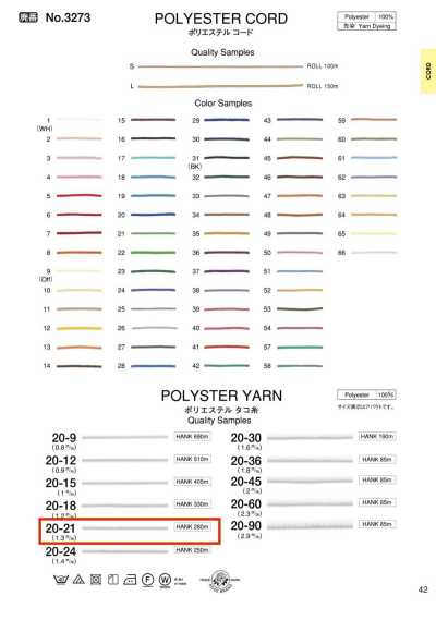 20-21 Dây Polyester