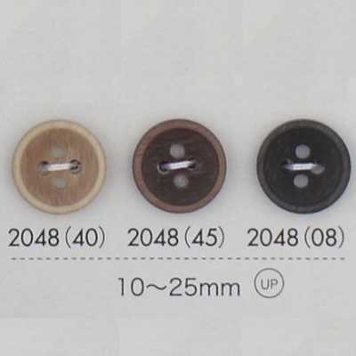 2048 Cúc 4 Lỗ Có Viền Bằng Nhựa Resin Polyester