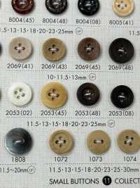2053 Cúc Nhựa Resin Polyester 4 Lỗ Có Viền Ảnh phụ