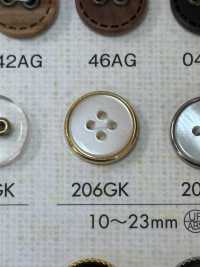 206GK Cúc Nhựa 4 Lỗ đơn Giản DAIYA BUTTON Ảnh phụ
