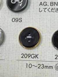 209GK Cúc Nhựa 4 Lỗ Dành Cho Những Chiếc áo Sơ Mi đơn Giản DAIYA BUTTON Ảnh phụ
