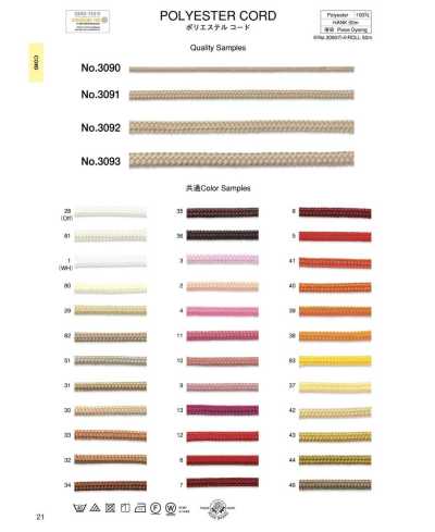 3093 Dây Polyester (Khoảng 9mm)