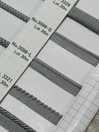 3096-L Dây Viền ống Polyester (Khoảng 8MM)[Ruy Băng, Băng, Dây] ROSE BRAND (Marushin) Ảnh phụ