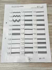 3096-L Dây Viền ống Polyester (Khoảng 8MM)[Ruy Băng, Băng, Dây] ROSE BRAND (Marushin) Ảnh phụ