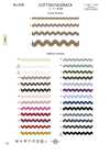 3150 Dây viền zigzag tròn cotton