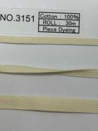 3151 Tre đan Chéo Bông[Ruy Băng, Băng, Dây] ROSE BRAND (Marushin) Ảnh phụ