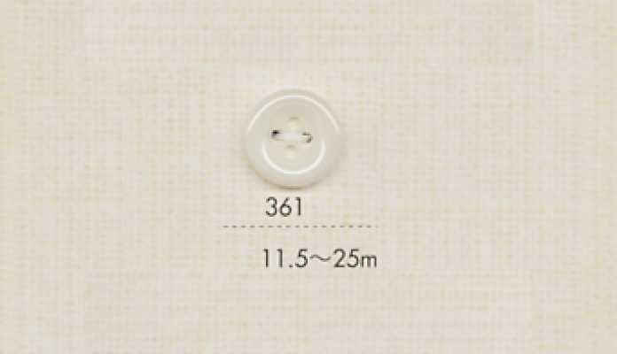 361 DAIYA BUTTONS Cúc Polyester Bốn Lỗ