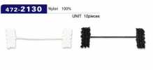 472-2130 Dây Cài Khuy Cố định Vải Lót, Kiểu Dây Bện, Tổng Chiều Dài 42mm (Số Lượng 10)