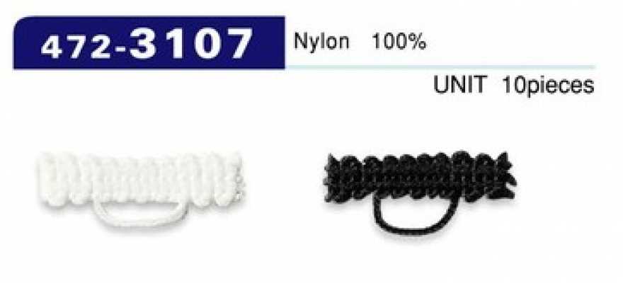 472-3107 Dây Cài Khuy Kiểu Dây Bện 5mm X 22mm (Số Lượng 10)