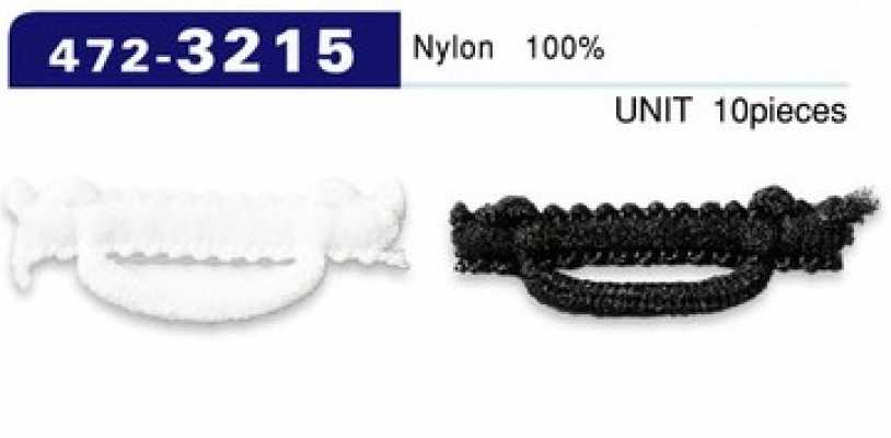 472-3215 Dây Cài Khuy Loại Nylon Xù Dạng Ngang 30mm (Số Lượng 10)