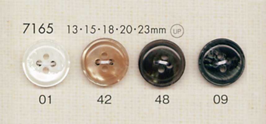 7165 Cúc Polyester Giả Vỏ Trai DAIYA BUTTONS