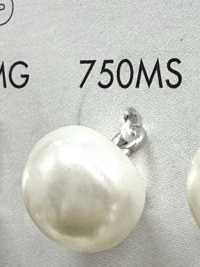 750MS Cúc Chân Bạc Chất Liệu Urê ánh Ngọc Trai[Nút] DAIYA BUTTON Hình ảnh bổ sung