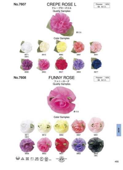 Vải Crepe Rose L