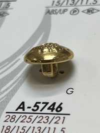 A5746 Chân Khoen Chữ Nhật Nhựa Resin ABS, Cúc Bóng IRIS Ảnh phụ