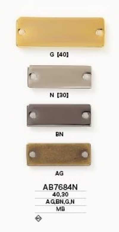 AB7684N Tấm Kim Loại đồng Thau Dùng để May