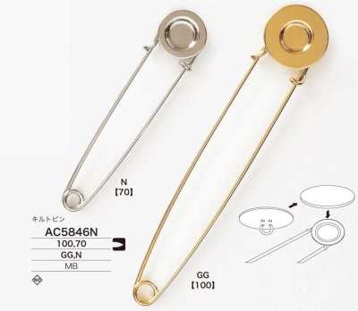 AC5846N Ghim Cài Chăn Bằng đồng Thau
