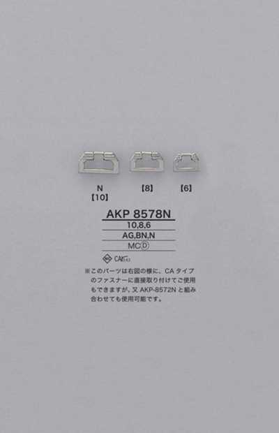 AKP8578N điểm Khóa Kéo (Tay Kéo Phéc Mơ Tuya)