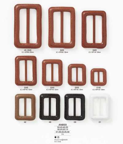 ANB59 Mặt Thắt Lưng Nhựa Resin Nylon