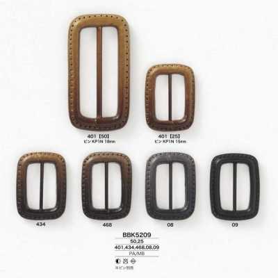 BBK5209 Mặt Thắt Lưng Cài Xuyên Suốt Bằng Nylon/đồng Thau