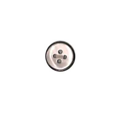 BS-6S Cúc Vỏ Trai Takase, 4 Lỗ, Có Viền, Lỗ Mặt