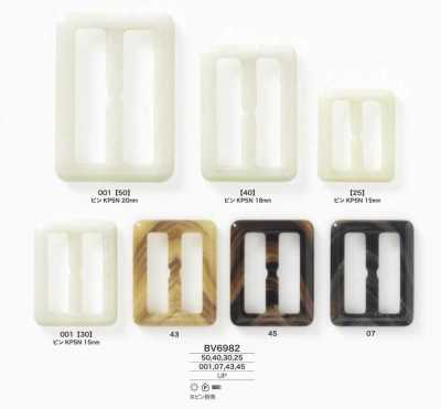 BV6982 Mặt Thắt Lưng Luồn Dây Bằng Polyester