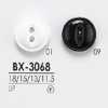 BX3068 Cúc 2 Lỗ Mặt Bằng Nhựa Resin Polyester
