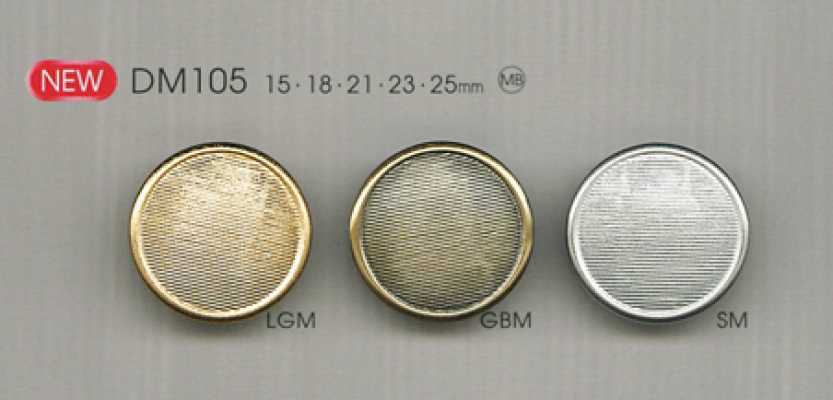 DM105 Cúc Kim Loại đơn Giản Cho áo Khoác