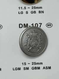 DM107 Cúc Kim Loại Sang Trọng Cho áo Khoác DAIYA BUTTON Ảnh phụ