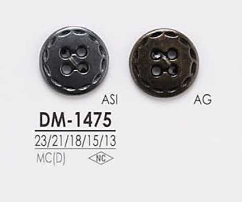 DM1475 Cúc Kim Loại 4 Lỗ Dùng Cho Jacket Và Comple
