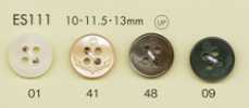 ES111 DAIYA BUTTONS Cúc Polyester Giả Vỏ Trai Họa Tiết Mỏ Neo