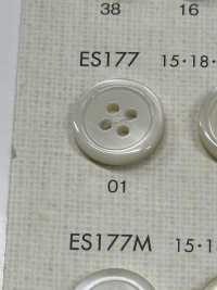 ES177 NÚT DAIYA Cúc Polyester Giống Vỏ Trai/sò/xà Cừ DAIYA BUTTON Ảnh phụ