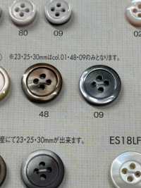 ES177 NÚT DAIYA Cúc Polyester Giống Vỏ Trai/sò/xà Cừ DAIYA BUTTON Ảnh phụ
