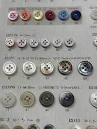 ES177 NÚT DAIYA Cúc Polyester Giống Vỏ Trai/sò/xà Cừ DAIYA BUTTON Ảnh phụ