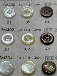 FM302 NÚT DAIYA Cúc Polyester Giống Vỏ Trai/sò/xà Cừ DAIYA BUTTON Ảnh phụ