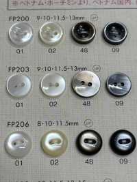 FP203 NÚT DAIYA Cúc Polyester Giống Vỏ Trai/sò/xà Cừ DAIYA BUTTON Ảnh phụ