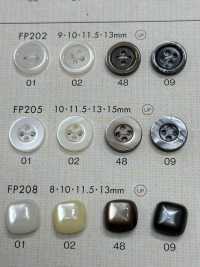 FP205 NÚT DAIYA Cúc Polyester Giống Vỏ Trai/sò/xà Cừ DAIYA BUTTON Ảnh phụ