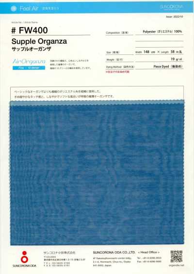FW400 Organza Mềm