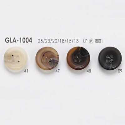 GLA1004 Cúc 4 Lỗ Mặt Bằng Nhựa Resin Polyester