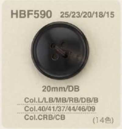 HBF590 Cúc 4 Lỗ Bằng Sừng Trâu Thật