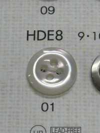 HDE8 NÚT DAIYA Chống Va đập HYPER DURABLE "" Cúc Polyester Giống Vỏ Trai/sò/xà Cừ Series "" DAIYA BUTTON Ảnh phụ