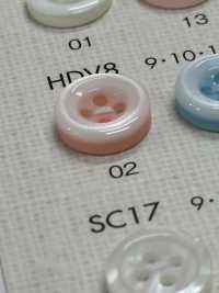 HDV8 NÚT DAIYA Chống Va đập HYPER DURABLE "" Cúc Polyester Giống Vỏ Trai/sò/xà Cừ Series "" DAIYA BUTTON Ảnh phụ
